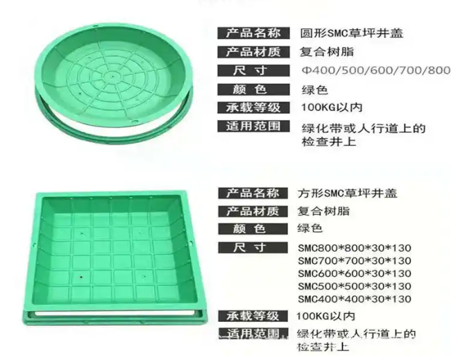 政和树脂复合种植井盖展示